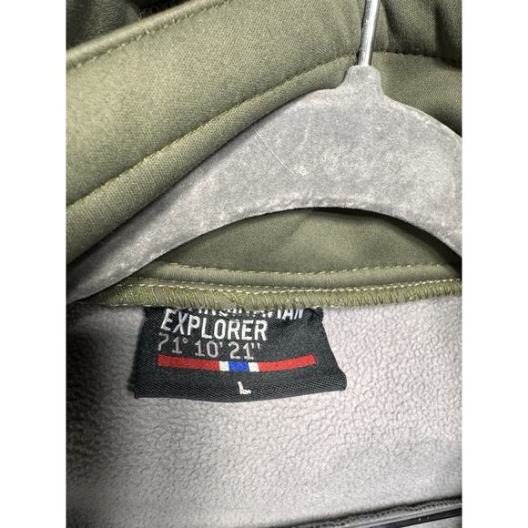 Scandinavian Explorer Women Olive Hoodie Jacket Size L. Excellent Condition - Picture 5 of 9